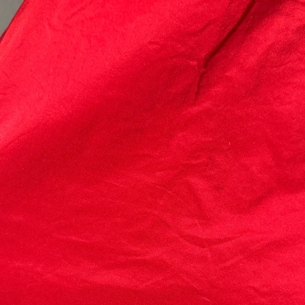 Max Mara Ponza Red High Waist Maxi Skirt Holiday Formal Party Luxury Minimalist - Picture 5 of 10